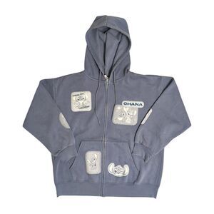 Freeze Women's Licensed Character Full Zip Fleece Hoodie - Stitch